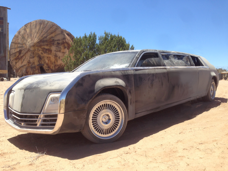 Stunt limo. Image courtesy of Nick Pugh/20th Century Fox